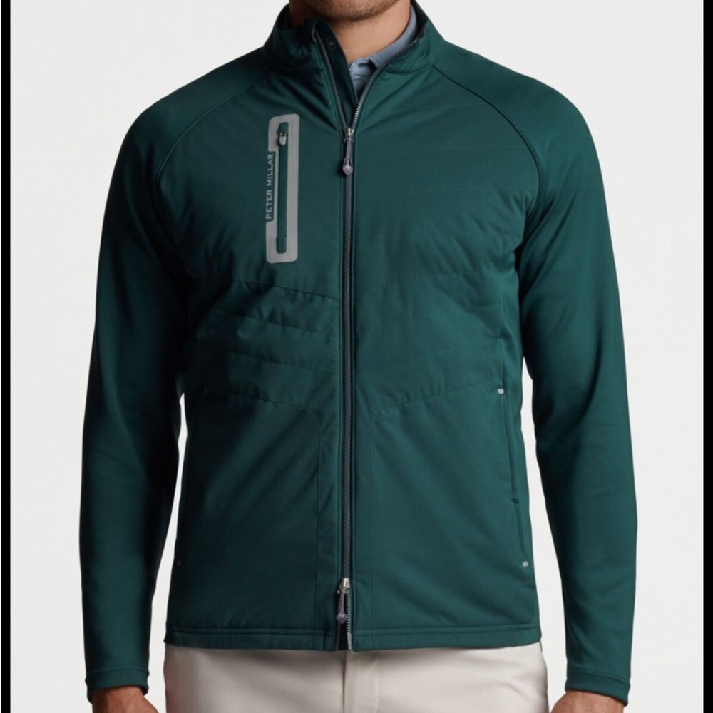 Peter Millar Balsam Green Performance Jacket